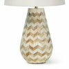 Regina Andrew Cassia Chevron Table Lamp, Natural