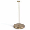 Regina Andrew Natural Brass Arc Floor Lamp With Fabric Shade-Floor Lamps-Regina Andrew-Heaven's Gate Home
