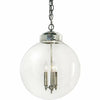 Regina Andrew Globe Pendant, Polished Nickel-Pendant Lamps-Regina Andrew-Heaven's Gate Home