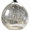 Regina Andrew Glass Float Pendant, Antique Mercury