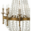 Regina Andrew Frosted Crystal Bead Chandelier-Chandeliers-Regina Andrew-Heaven's Gate Home