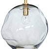 Regina Andrew Molten Pendant Large With Smoke Glass, Natural Brass-Pendant Lamps-Regina Andrew-Heaven's Gate Home
