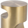 Regina Andrew Nathan Side Table, Brass-Side Tables-Regina Andrew-Heaven's Gate Home
