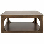CFC Gimso Reclaimed Alder Wood Square Coffee Table, 40" Sq.