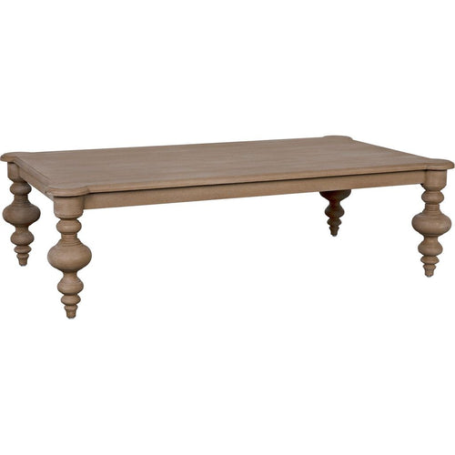 Primary vendor image of Noir Graff Coffee Table, Weathered - Mahogany, 37.5"