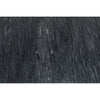 Noir Alonzo Side Table - Industrial Steel & Night Snow Marble, 13.5"