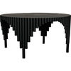 Primary vendor image of Noir Royal Hall Dining Table, Black Steel, 56"