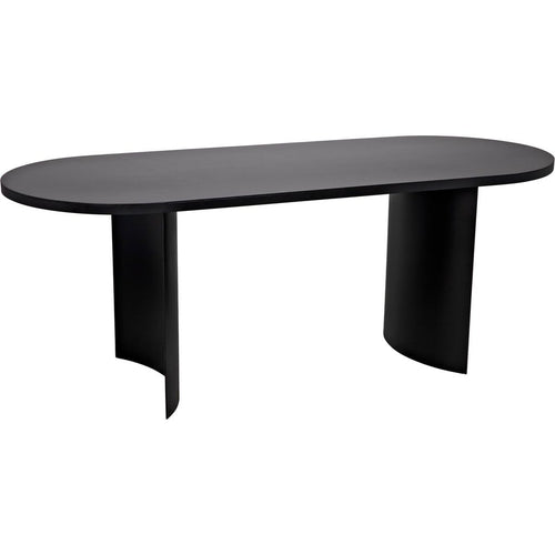 Primary vendor image of Noir Concave Table - Industrial Steel, 32"