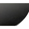 Noir Felix Side Table, Black Steel, 16.5"
