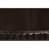 Noir Weldon Side Table, Distressed Brown - Birch & Veneer, 20"
