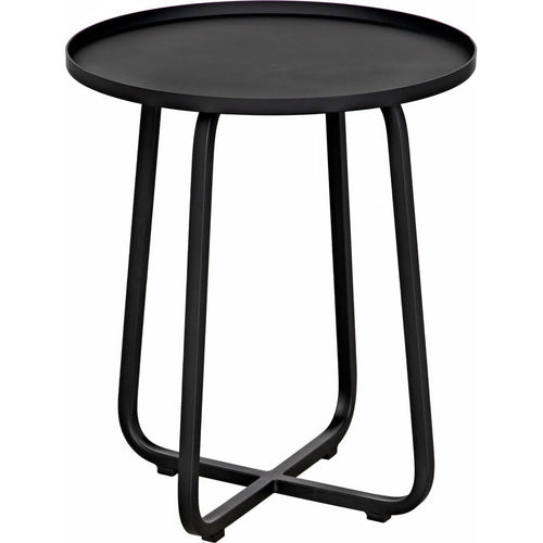Primary vendor image of Noir Kimana Side Table, Black Steel, 20.5"