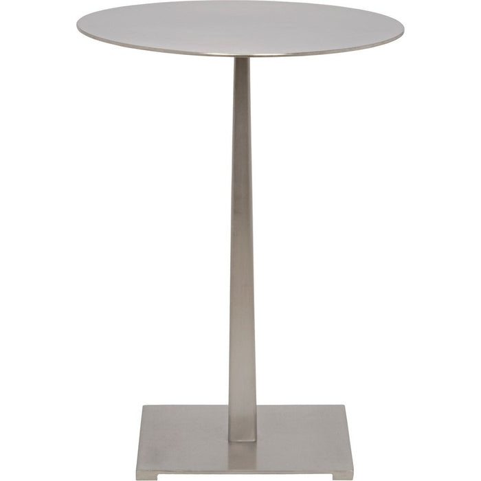 Primary vendor image of Noir Stiletto Side Table, Metal w/ Antique Silver, 15"