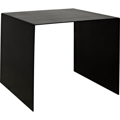 Primary vendor image of Noir Yves Side Table, Large, Black Steel, 24"