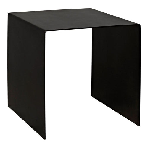 Primary vendor image of Noir Yves Side Table, Small, Black Steel, 16"