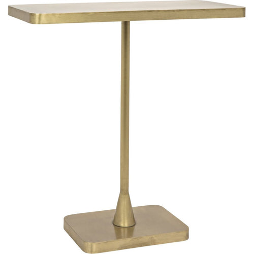 Primary vendor image of Noir Hild Side Table, Metal w/ Brass Finish, 11"