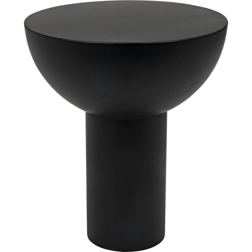 Primary vendor image of Noir Touchstone Side Table, Black Steel, 18"