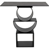Primary vendor image of Noir Shape Side Table, Black Steel, 16"