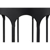 Noir Achille Side Table, Black Steel, 20"