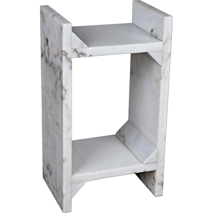Primary vendor image of Noir Easton Side Table - Marble, 10"