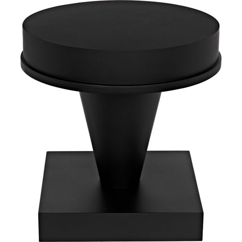 Primary vendor image of Noir Massimo Side Table - Industrial Steel, 24"