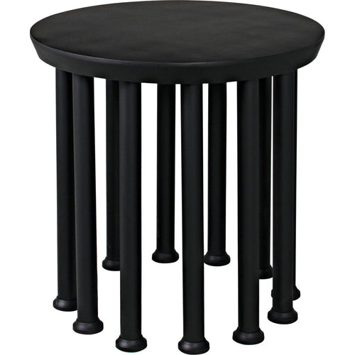 Primary vendor image of Noir Lila Side Table, Black Steel, 28"