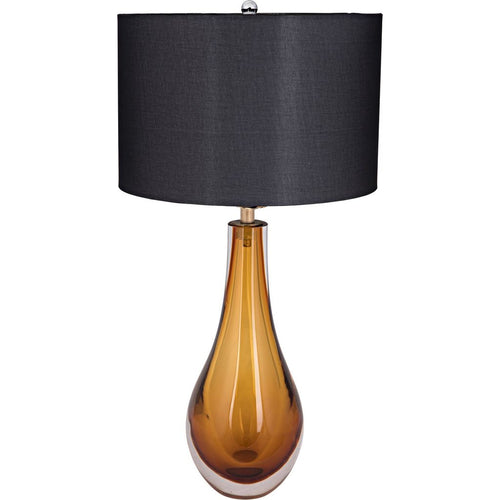 Primary vendor image of Noir Drop Table Lamp - Glass, 12.5"