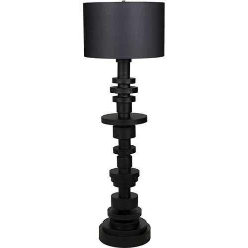 Primary vendor image of Noir Wilton Floor Lamp w/ Shade, Black Steel
