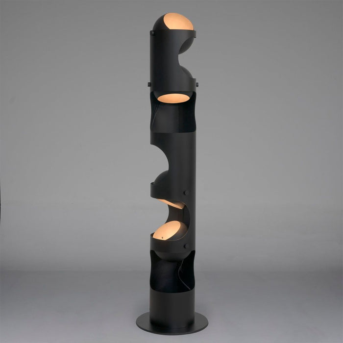 Primary vendor image of Noir Columna Floor Lamp, Black Steel