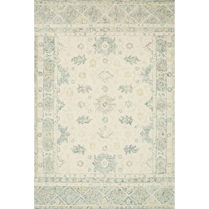 Primary vendor image of Loloi Norabel Contemporary Ivory / Slate Area Rug (NOR-01)
