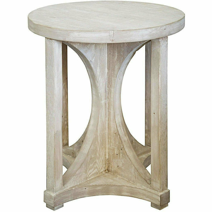 CFC Freesia Reclaimed Lumber Side Table, Grey Wash-Side Tables-CFC-Heaven's Gate Home, LLC