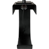 Noir Alfred Table Lamp, Black Metal - Industrial Steel, 5.75"