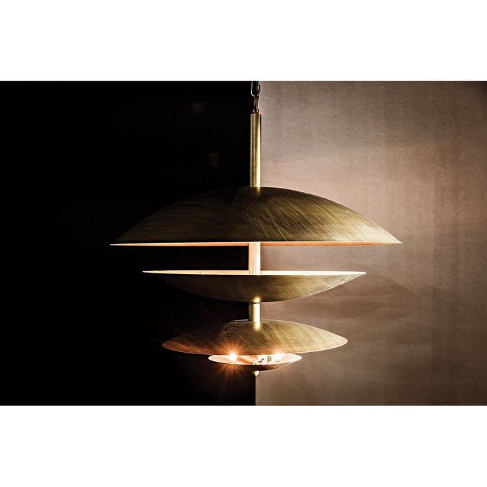 Primary vendor image of Noir Nora Chandelier, Metal w/ Aged Brass Finish