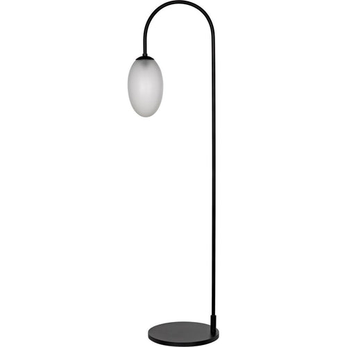 Primary vendor image of Noir Swan Floor Lamp, Black Steel