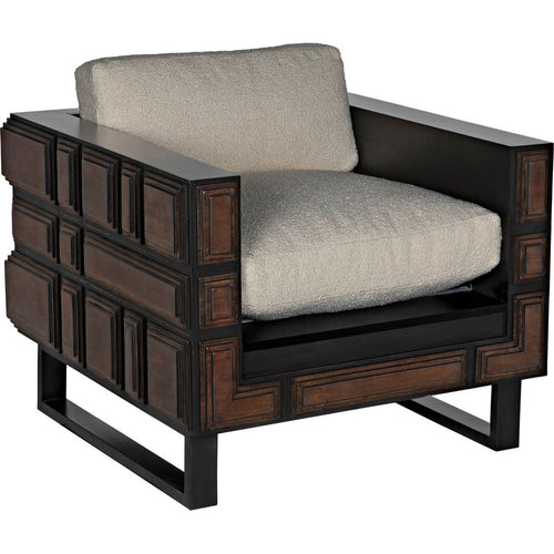 Primary vendor image of Noir Bonfantini Chair w/US Made Cushions, 35" W