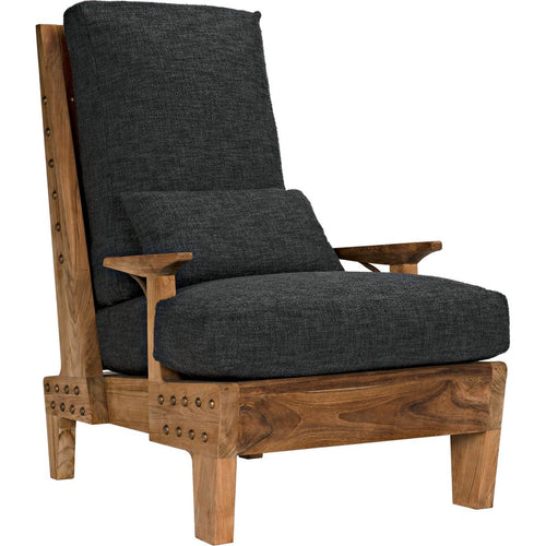 Primary vendor image of Noir Baruzzi Chair, Teak w/US Made Cushions, 29" W