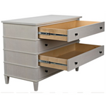 CFC Dennis 4-Drawer Dresser, Gray Shellac-Dressers-CFC-Heaven's Gate Home, LLC