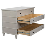 CFC Dennis 4-Drawer Dresser, Gray Shellac-Dressers-CFC-Heaven's Gate Home, LLC