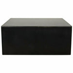 CFC Pittsburgh Minimalist Reclaimed Square Coffee Table, Steel, 40" Sq.