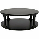 CFC Gimso Reclaimed Alder Wood Round Coffee Table, 48" Dia.