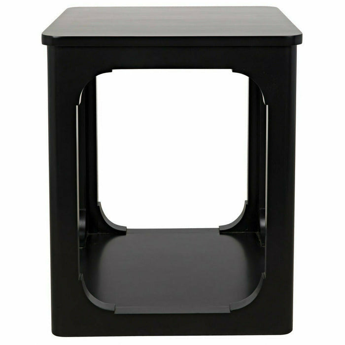 CFC Gimso Reclaimed Alder Wood Square Side Table, 22" Sq.