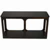 CFC Gimso Reclaimed Alder Wood Console Table, Espresso, 60" L