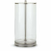 Coastal Living Magelian Glass Table Lamp, Polished Nickel