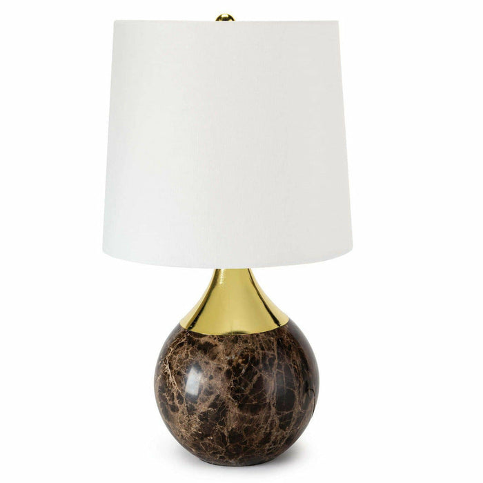 Regina Andrew Barrett Marble Mini Lamp, Gold