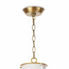 Regina Andrew French Maid Chandelier Small, White