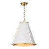 Regina Andrew French Maid Chandelier Small, White