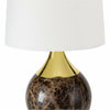 Regina Andrew Barrett Marble Mini Lamp, Gold