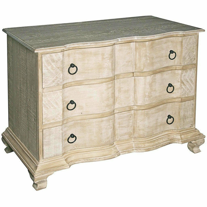 CFC Lexington 3-Drawer Reclaimed Lumber Dresser, Gray Wash-Dressers-CFC-Heaven's Gate Home, LLC