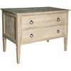 CFC August 2-Drawer Reclaimed Douglas Fir Dresser, Gray Wash-Dressers-CFC-Heaven's Gate Home, LLC