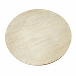 CFC Boulder Reclaimed Lumber Round Breakfast/Bistro Table, 38" Dia.