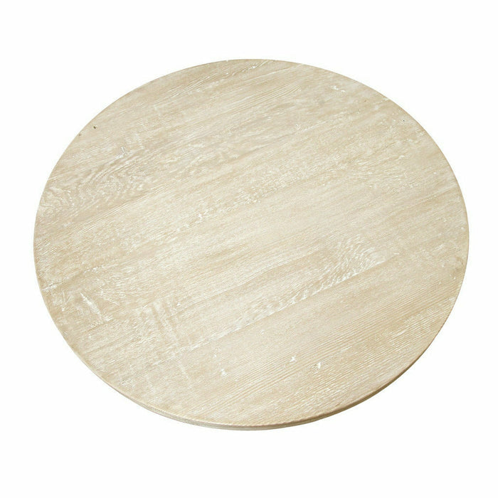 CFC Boulder Reclaimed Lumber Round Breakfast/Bistro Table, 38" Dia.